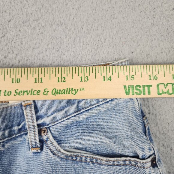Vintage Levis 517 Jeans Womens 11 JR Fits 30x30 Slim Boot Cut Mid Rise Denim 90s - Picture 3 of 13